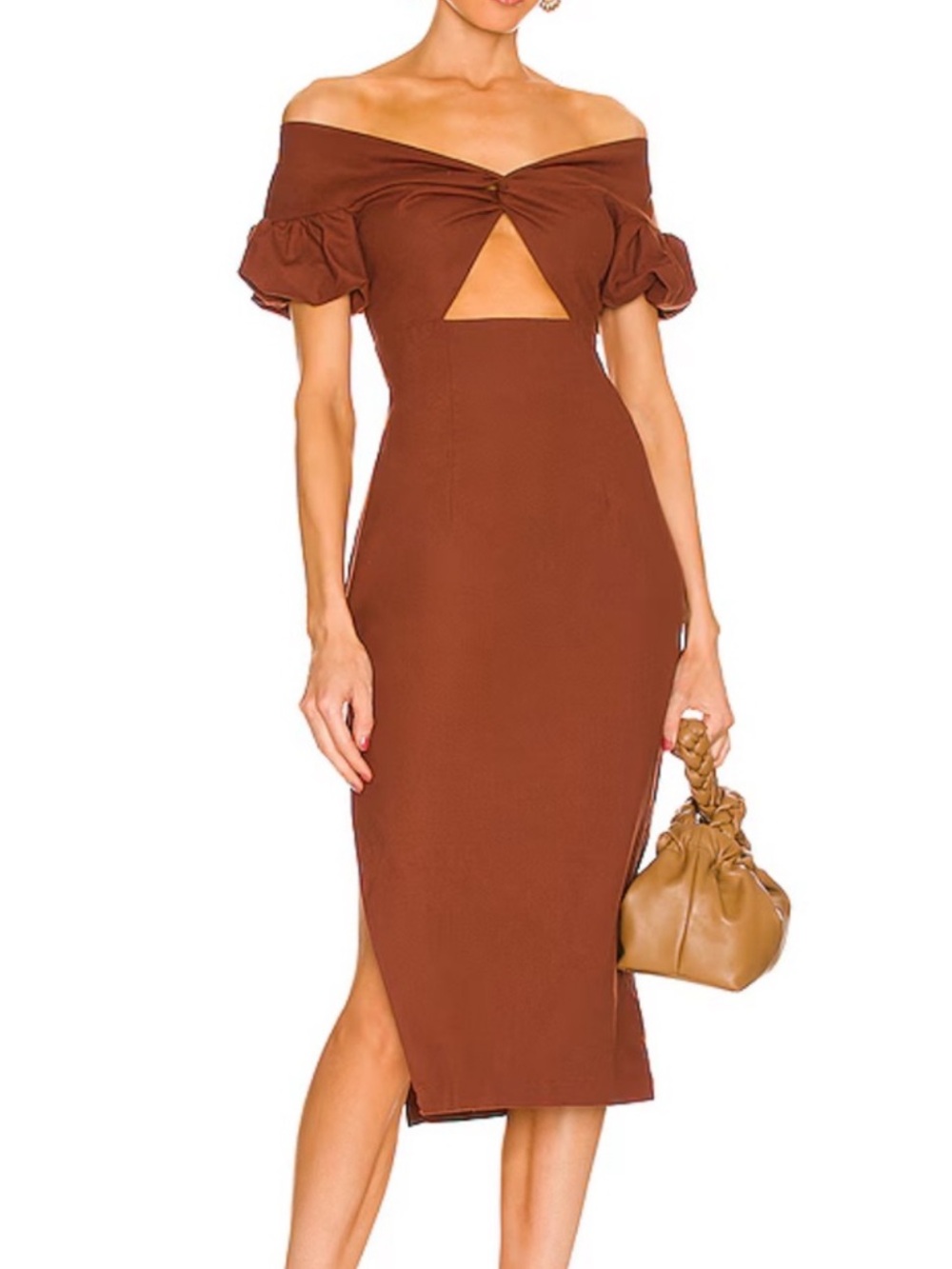 Yaura Toni Dress in Brown, US 2 — NWT